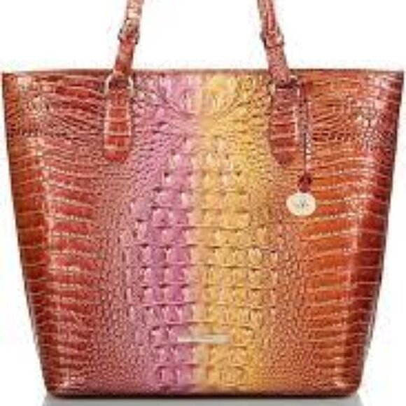 Brahmin Handbags - Brahmin NWT Ellen Tote in Glam Ombré Melbourne with dust bag and registration